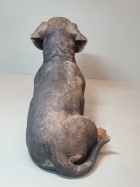 Little Woozler - Wirehaired Dachshund Sculpture
