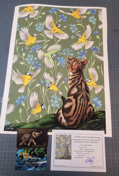 Indy's Paradise - Limited Edition Giclee Print