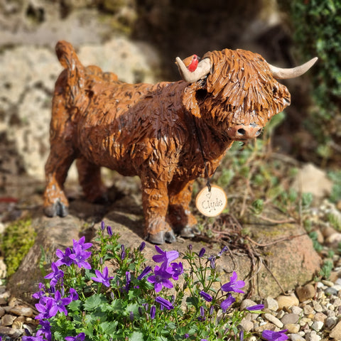 ORDER - BIG Wee Hairy Heelan's - Ginger Coo