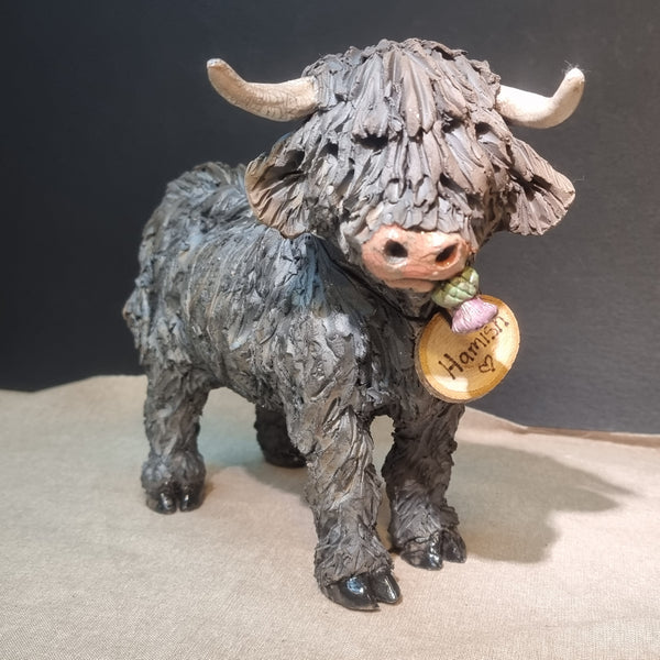 ORDER - BIG Wee Hairy Heelan's - Black Coo