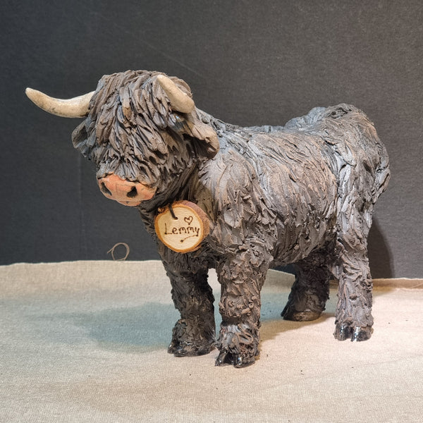 ORDER - BIG Wee Hairy Heelan's - Black Coo