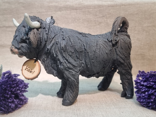 Kobi - Wee Hairy Heelan's - Black Coo