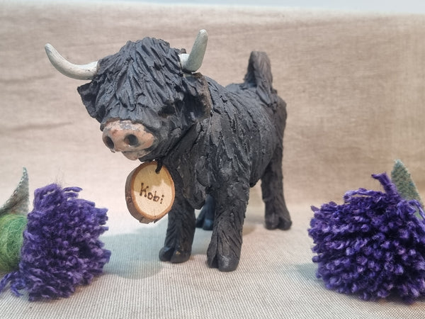 Kobi - Wee Hairy Heelan's - Black Coo