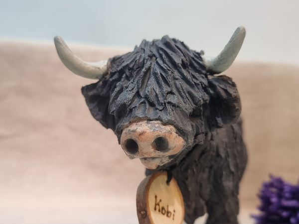 Kobi - Wee Hairy Heelan's - Black Coo