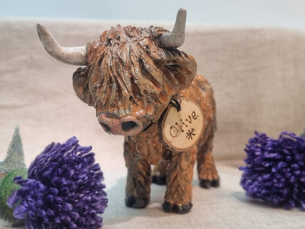 Olive - Wee Hairy Heelan's - Ginger Coo