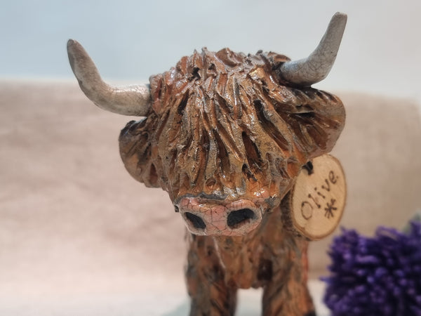 Olive - Wee Hairy Heelan's - Ginger Coo