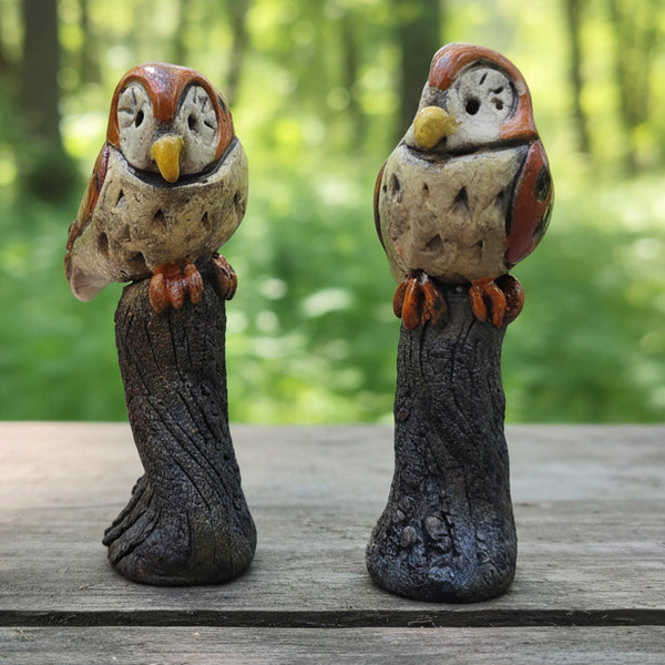 Wee Owlies on a Stick