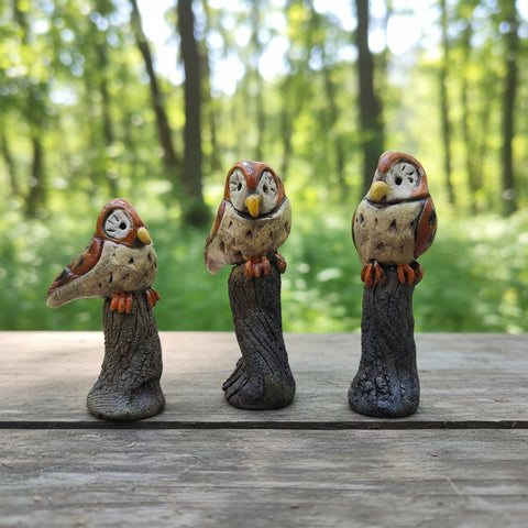 Wee Owlies on a Stick